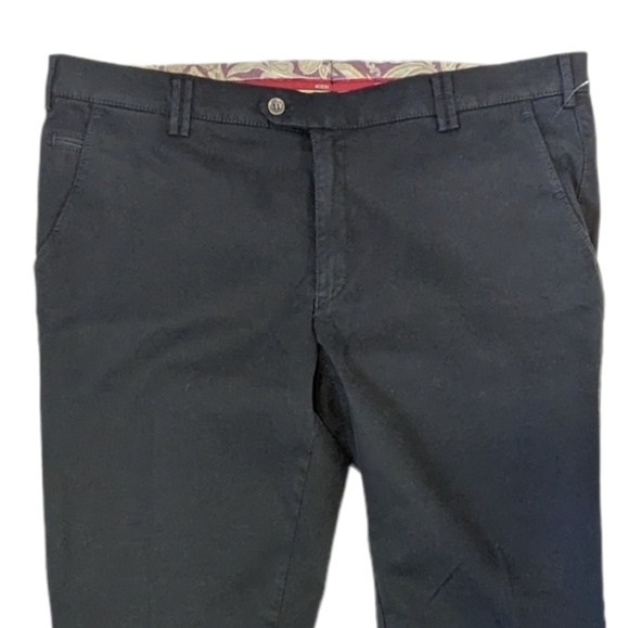 Nwt Meyer black Bonn modern fit pants size 42 - Picture 4 of 11